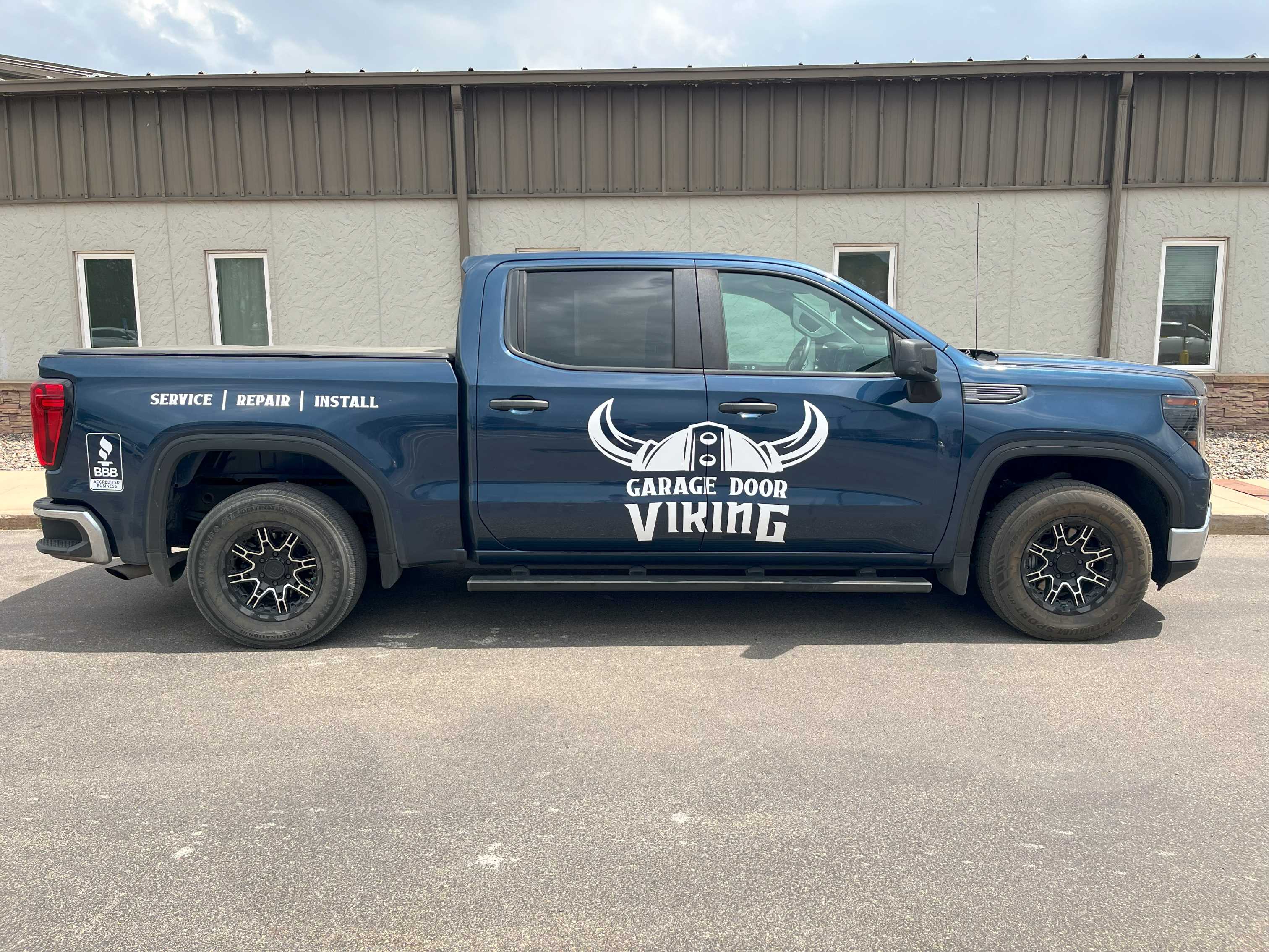Garage Door Viking service truck